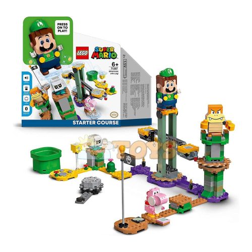 LEGO® Super Mario Aventurile lui Luigi set de bază 71387 - 280 piese