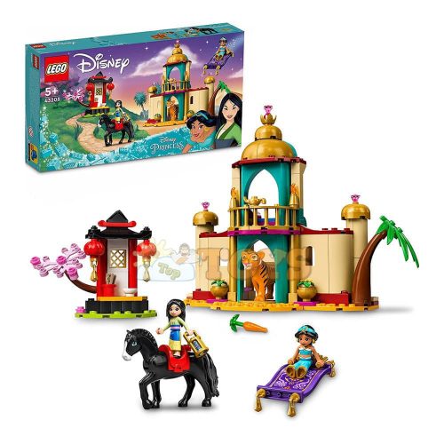 LEGO® Disney Aventura lui Jasmine și Mulan 43208 - 176 piese