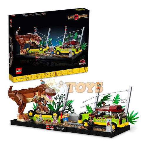 LEGO® Jurassic World Evadarea T. Rex Breakout 76956 - 1212 piese