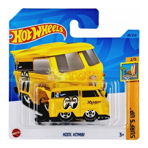 Hot Wheels Mașinuță metalică Kool Kombi HKJ33 Surfs Up Mattel