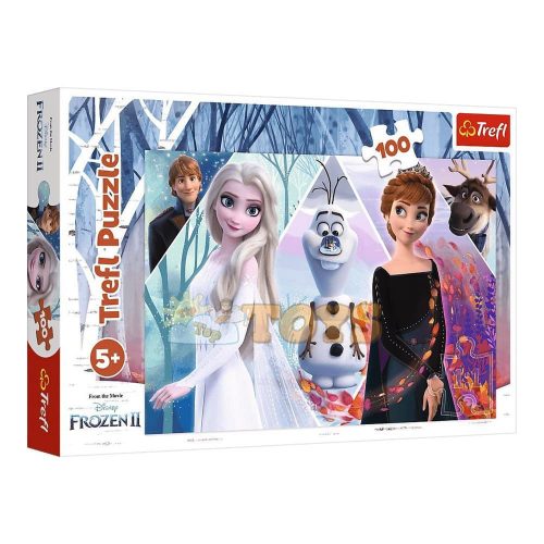 Trefl Puzzle Frozen 2 Țărâmul încântător 100 piese - 16418