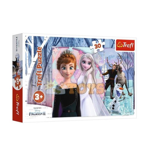 Trefl Puzzle Frozen 2 Lumea magică a lui Anna și Elsa 30p 18275