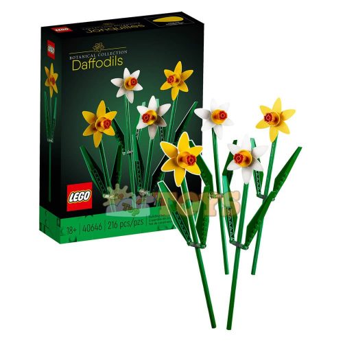 LEGO® Classic Narcise 40646 - 216 piese - Botanical Collection