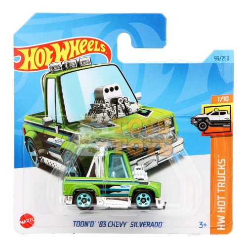 Hot Wheels Mașinuță metalică ToonD 83 Chevy Silverado HKH98