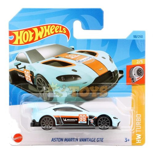 Hot Wheels Mașinuță metalică Aston Martin Vantage GTE HKJ37