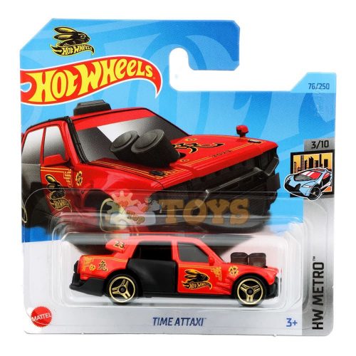 Hot Wheels Mașinuță metalică Time Attaxi HKG89 HW Metro