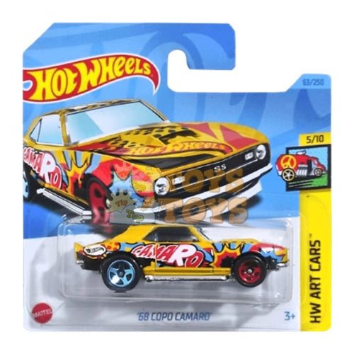 Hot Wheels Mașinuță metalică 68 Copo Camaro HKH49 Mattel