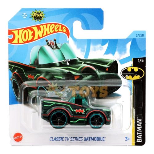 Hot Wheels Mașinuță metalică Classic TV Series Batmobile HKJ72