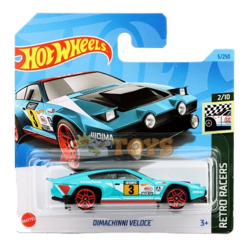 Hot Wheels Mașinuță metalică Dimachinni Veloce HKJ78 Mattel