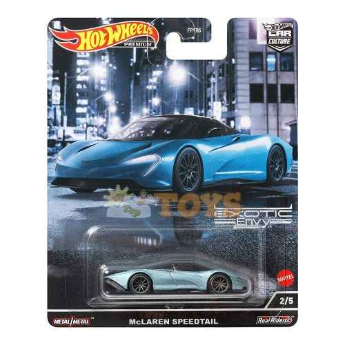 Hot Wheels Premium Mașinuță McLaren Speedtail HCJ92 Mattel