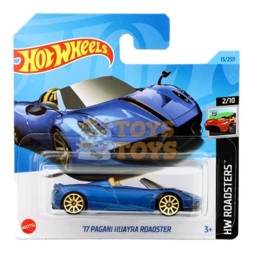 Hot Wheels Mașinuță metalică 17 Paganini Huayra Roadster HKK08