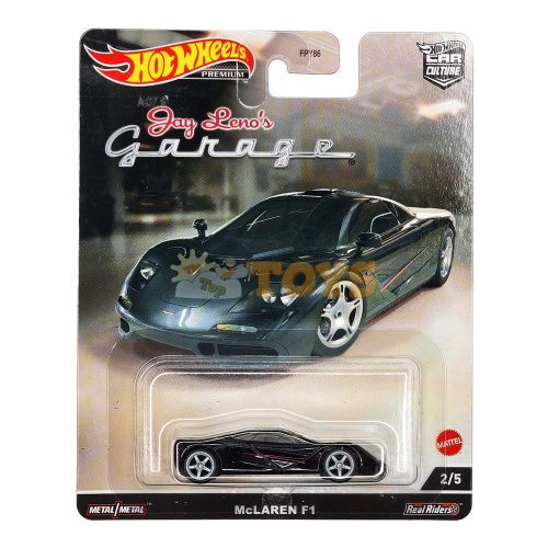 Hot Wheels Premium Mașinuță McLaren F1 Jay Lenos Garage