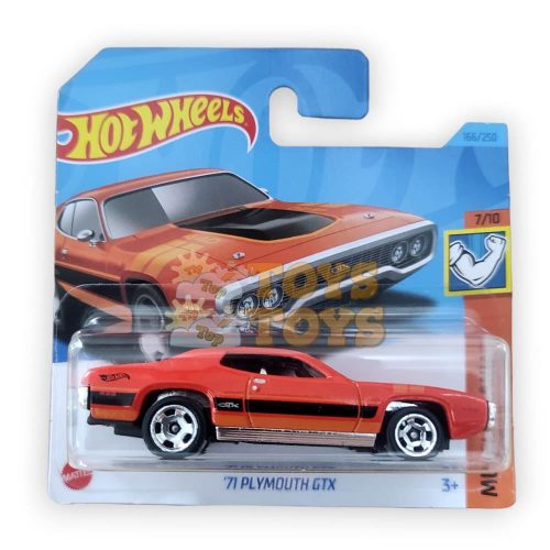 Hot Wheels Mașinuță metalică 71 Plymouth GTX HKJ56 Mattel