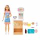 Set de joacă Barbie Skipper - Snack Bar cu accesorii HKD79 Mattel