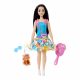 Păpușă Barbie My First Barbie Renee cu accesorii HLL22 Mattel