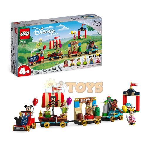 LEGO® Disney Tren aniversar Disney 43212 - 200 piese