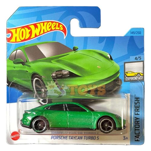 Hot Wheels Mașinuță metalică Porsche Taycan Turbo S HKJ31