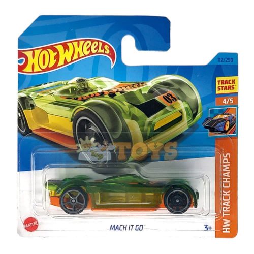 Hot Wheels Mașinuță metalică Mach It Go HKH78 HW Track Champs