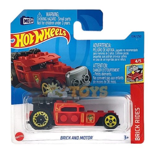 Hot Wheels Mașinuță metalică Brick And Motor HKG37 Brick Rides