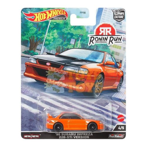 Hot Wheels Premium Mașinuță 98 Subaru Impreza 22B-STi HCK14