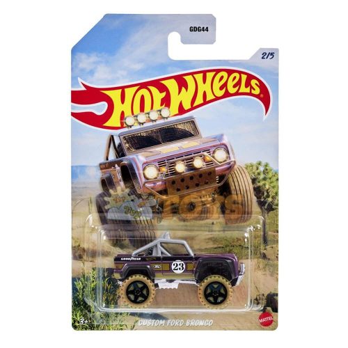 Hot Wheels Mașinuță metalică Custom Ford Bronco HLK21 Mattel