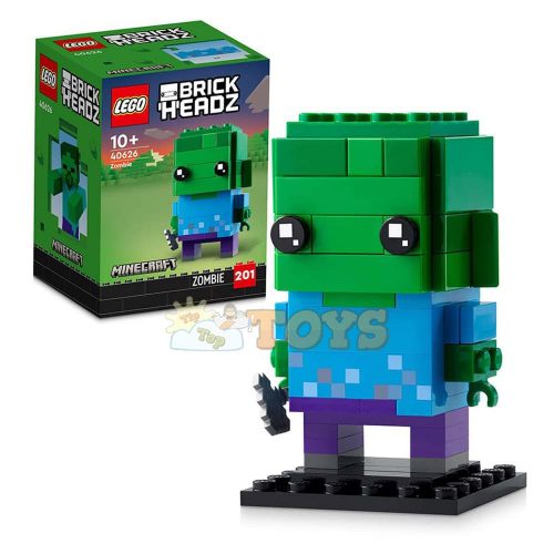 LEGO® BrickHeadz Zombie 40626 - 81 piese Minecraft