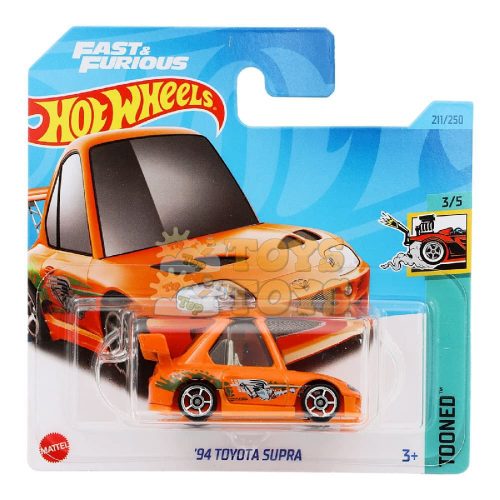 Hot Wheels Mașinuță metalică 94 Toyota Supra HKG62 Tooned