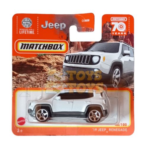 MATCHBOX Mașinuță metalică 19 Jeep Renegade HLD20 Mattel