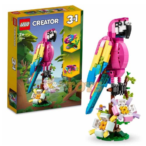 LEGO® Creator Papagal exotic roz 31144 - 253 piese