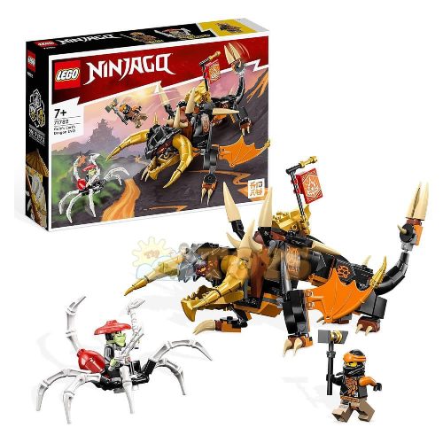 LEGO® Ninjago Dragonul de pământ EVO al lui Cole 71782 - 285 buc