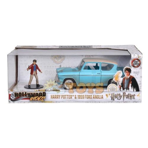 Jada Toys Mașinuță metalică 1959 Ford Anglia și Harry Potter 1:24