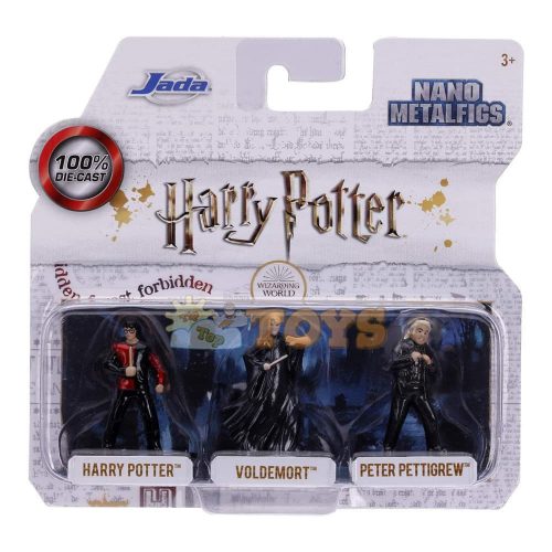 Jada Toys Set 3 figurine metalice Harry Potter - Nano Metalfigs