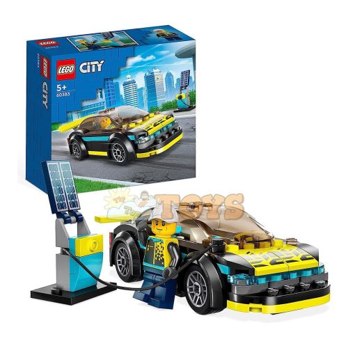 LEGO® City Mașină sport electrică 60383 - 95 piese