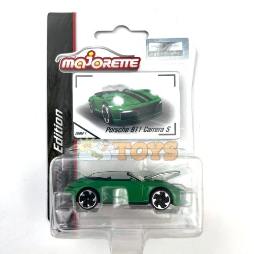 majorette Mașinuță metalică Porsche 911 Carrera S verde