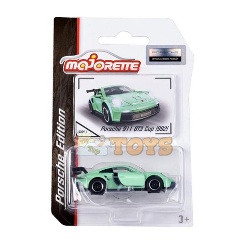 majorette Mașinuță metalică Porsche 911 GT3 Cup (992) verde