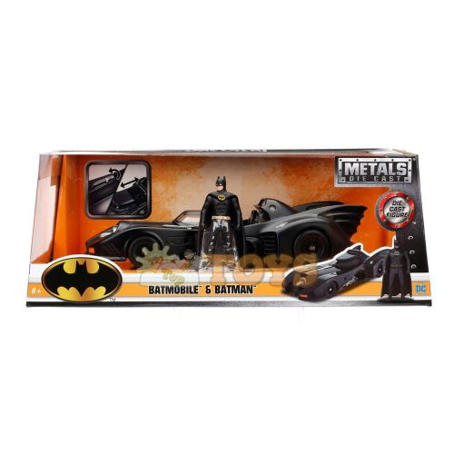 Jada Toys Mașinuță metalică Batmobile & Batman Arkham Knight 1:24