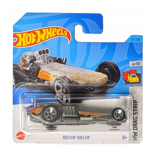 Hot Wheels Mașinuță metalică Rockin Railer HKK05 HW Drag Strip