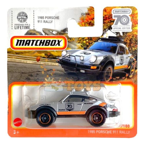 MATCHBOX Mașinuță metalică 1985 Porsche 911 Rally HLD32