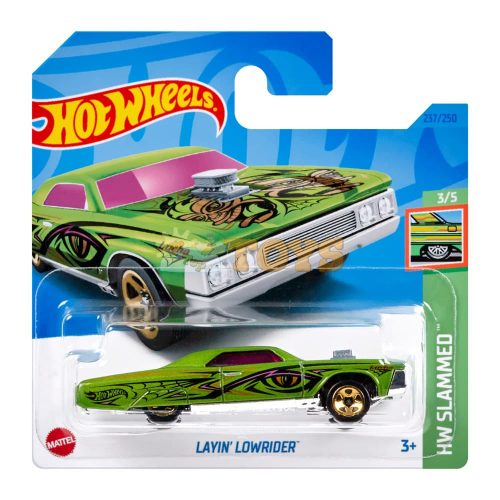 Hot Wheels Mașinuță metalică Layin Lowrider HKJ08 HW Slammed