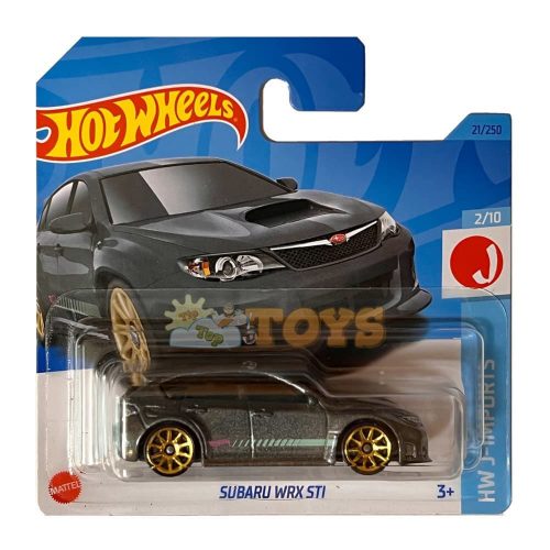 Hot Wheels Mașinuță metalică Subaru WRX STI HKK63 HW J-Imports