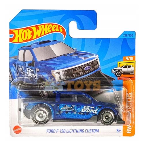 Hot Wheels Mașinuță metalică Ford F-150 Lightning Custom HKG66