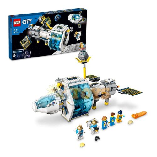 LEGO® City Stație Spațială Selenară 60349 - 500 piese