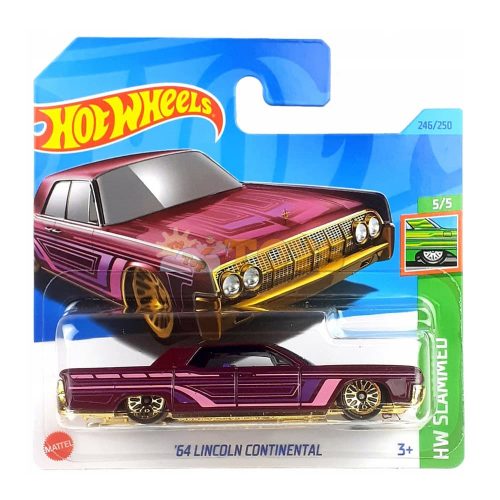 Hot Wheels Mașinuță metalică 64 Lincoln Continental HKJ09