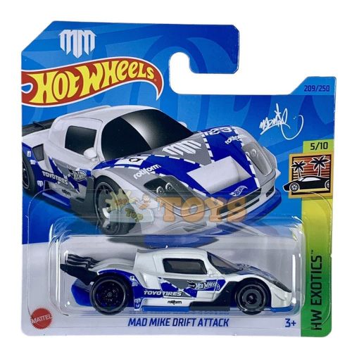 Hot Wheels Mașinuță metalică Mad Mike Drigt Attack HKG58