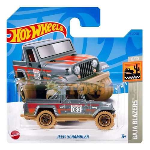 Hot Wheels Mașinuță metalică Jeep Scrambler HKG78 Baja Blazers