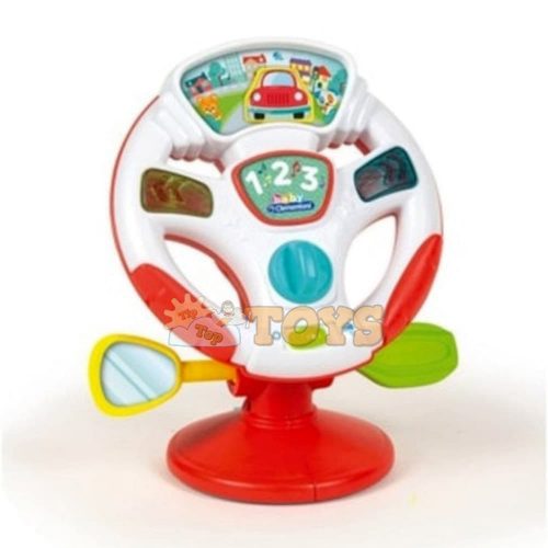 Clementoni Baby Volan interactiv pentru copii 17241 multicolor