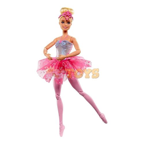 Păpușă Barbie Dreamtopia balerină lumini strălucitoare HLC25 Mattel