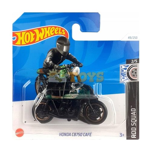 Hot Wheels Motocicleta metalică Honda CB750 Café HTC61 Mattel