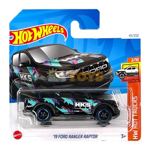 Hot Wheels Mașinuță metalică 19 Ford Ranger Raptor HTC29 Mattel