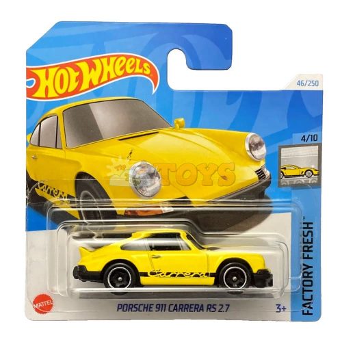 Hot Wheels Mașinuță metalică Porsche 911 Carrera RS 2.7 HTC49